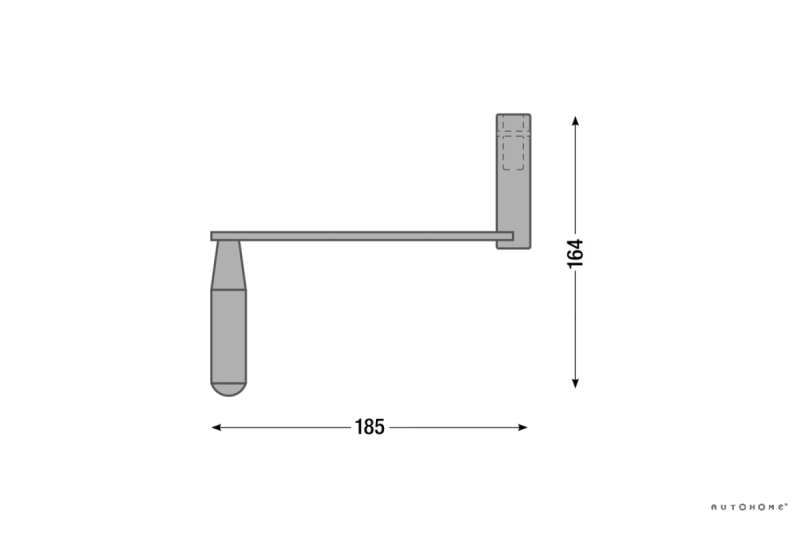 Kurbel für AUTOHOME-Dachzelte
